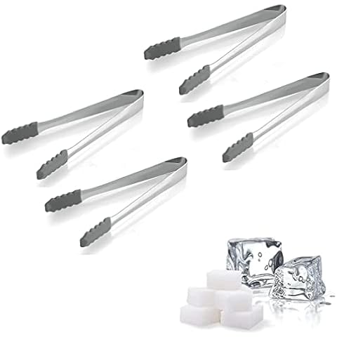 ZMREN Stainless Steel Sugar Tongs Set Cover