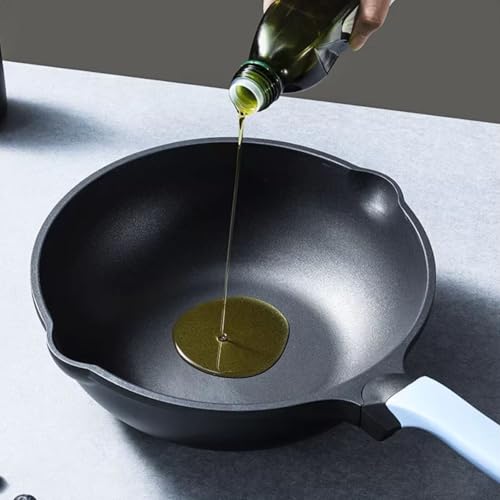 Wok negro con tapa antiadherente de 28 cm miniatura 7