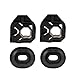 runmade Upper & Lower Radiator Support Mount Rubber Set Compatible with VW Passat Jetta Golf GTI Tiguan Beelte Audi TT A3