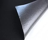 tukan-tex Feutre autocollant doux Vendu au mètre 3 mm d'épaisseur Noir 500 x 150 cm