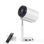 Mini Portable Projecteur 4K 1080P Full HD Compatible avec Android 11 et Netflix–WiFi 6,Correction Automatique du TrapÈZe,Mini Retrojecteur Home Cinéma Rotatif à 180°pour Handy Phone/TV Stick/HDMI/USB