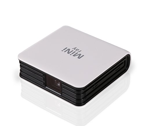 Image of Mini Ray Pocket Smallest Mobile Projector - White