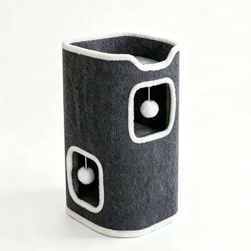 Torre plegable para gatos de interior tamaño M miniatura 1