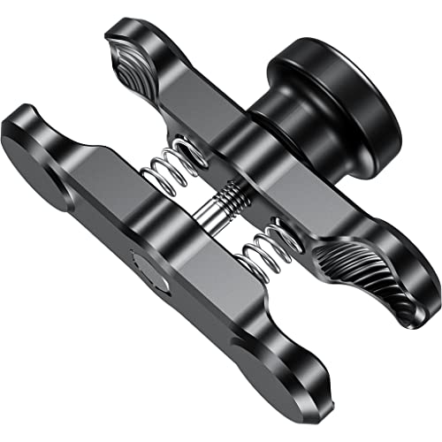 Image of 1inch Ball Clamp Butterfly Clip Anti-Theft Connecting Rod for Diving Underwater Photography (6cm)