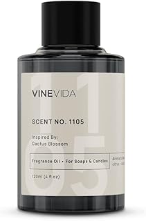 VINEVIDA [4oz] Cactus Blossom Fragrance Oil for Candle Making and Soap Making - Premium Candle Scents for Soy Candles