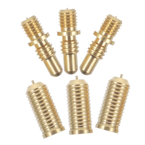 Tornillos de taco de billar Abaodam repuestos de junta de cobre accesorios de hardware de unión 6