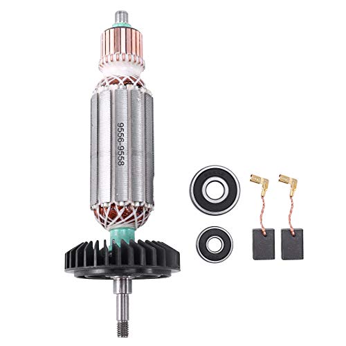 Rotor de armadura duradero y bobinado de precisión para amoladora angular 9557NB 9558HN 2