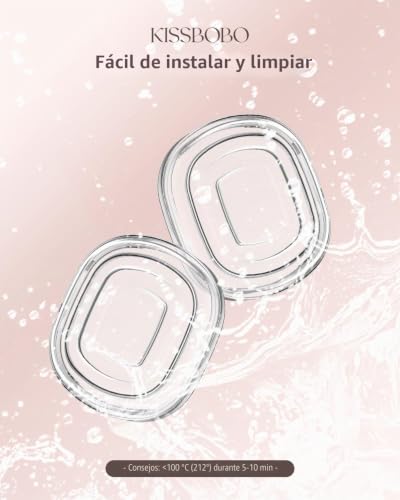 Miniatura 6 de 2 Membranas De Silicona Para Kissbobo K5 Compatible Con Extractor De Leche K5, Accesorios De Silicona Originales 2 Unidades