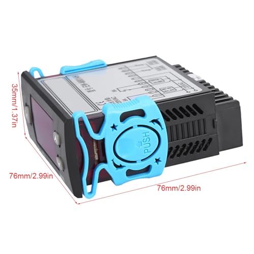 Contrôleur de différence de température AC220V précis avec double sonde