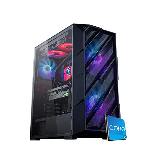 ✅ CARATTERISTICHE: CPU : Processore Core i5-11400F 12 MB di cache, fino a 4,40 GHz / Case : Case: NX700 mid-tower gaming case (L)440*(W)220*(H)492mm / Scheda Madre: B560M Con Hdmi - Usb 3.0 - Usb 2.0 - Audio / Alimentatore : 600 WATT 80PLUS / Wifi: USB 300Mbps / Sistema Operativo : Windows 11Pro , 64Bit , Originale