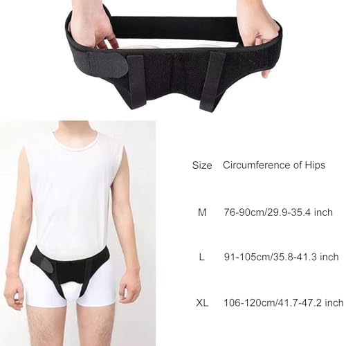 Faja de soporte para hernia para hombre talla M miniatura 7