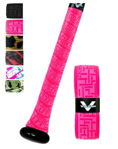 Vulcan | 1.75mm Bat Grip | Baseball/Softball | Optic Pink