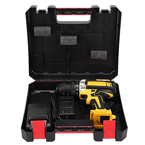 Akku Bohrschrauber - 21V Bürstenloser Akkuschrauber mit Akku & Ladegerät, 38 Nm, 12mm Spannfutter, Akku Bohrmaschine zum Schrauben/Holz Bohren, Muttern Entladen(220V) – Bild 7