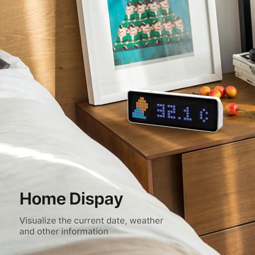 Image of ULANZI TC001 Smart Pixel Clock, Social Media Counter