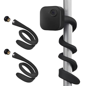 TEKCAM Flexibler Twist Mount, Kamera Halterung kompatibel mit Blink Mini/Mini 2, Blink Outdoor 4 (4th Gen)/(3rd Gen), Blink XT/XT2, Blink Indoor Kamera, Keine Bohrungen [2 Packung]