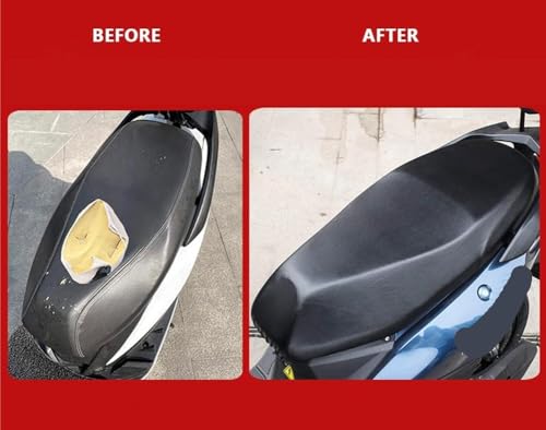 Cubre asiento moto universal funda impermeable scooter protector contra lluvia 3