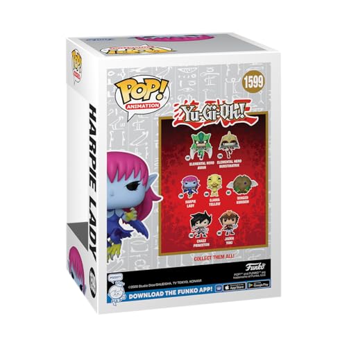 Image of Funko POP! Animation: Yu-Gi-Oh! - Harpie Lady - 1 /6 Odds for Rare Chase Variant - Collectable Vinyl Figure - Gift Idea - Official Merchandise - for Kids & Adults - Anime Fans