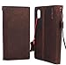 Genuine Leather Case for iPhone Xs max Book Wallet Handmade Cover Luxury Cards Slots Rubber Holder Strap Vintage Classic DavisCase pro xsmax