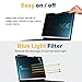 SenseAGE Magnetic Privacy Screen Protector for Surface Laptop 15 inch (6/5/4/3/2/1), Removable Anti-Glare Blue Light Filter, Compatible with Surface Laptop 15