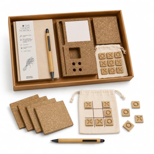 Image of Eco Corporate Gift Set Notebook Organizer Game