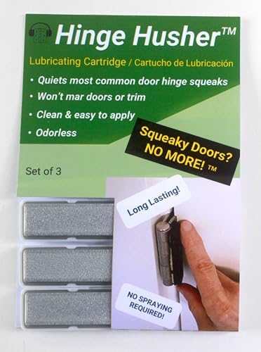 The First-of-Its-Kind Lubricant Cartridge for Squeaky Door Hinges...