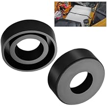 Braveboy 2 Pack 422127-4 Mower Cap Seat Spring, Black Compatible with Grasshopper & All Featured in Frontmount and Midmount Mowers Cap Seat Replaces 422127 2