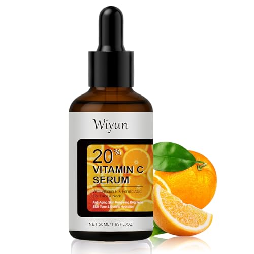 Vitamin C Serum Gesicht 50ml, 20{26d729bcc7d09aef30c5c37235bc62764ac8dd85fd37761c63a36ff257140dab} Vitamin C Serum Hochdosiert, Brightening Gesichtsserum mit Vitamin E & Hyaluronsäure, Anti-Falten, Anti-Aging, Hauterneuerung,Hautaufhellung & Feuchtigkeitsserum Vitamin C Serum Gesicht 50ml, 20{26d729bcc7d09aef30c5c37235bc62764ac8dd85fd37761c63a36ff257140dab} Vitamin C Serum Hochdosiert, Brightening Gesichtsserum mit Vitamin E & Hyaluronsäure, Anti-Falten, Anti-Aging, Hauterneuerung,Hautaufhellung & Feuchtigkeitsserum