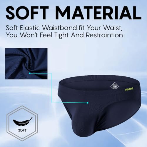 Men’s Pouch Underwear Bamboo Viscose Briefs Ultra-Soft & Moisture Wicking M L XL 2XL4