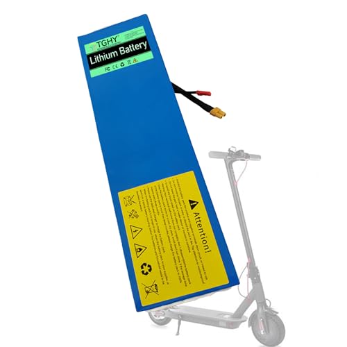 TGHY Batterie Lithium pour Trottinette électrique Pliable 36V 6Ah 8Ah 10Ah 12Ah 12,5Ah 17,5Ah 20Ah, Batterie Li-ION 36 V pour Trottinette électrique de 0 à...