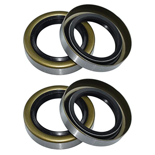 SDTC Tech 4-Pack RV and Trailer Axle Grease Seals ID 1.719\" x OD 2.565\" Trailer Hub Wheel Grease Seals for 3500LB E-Z Lube Axles - Thumbnail 2