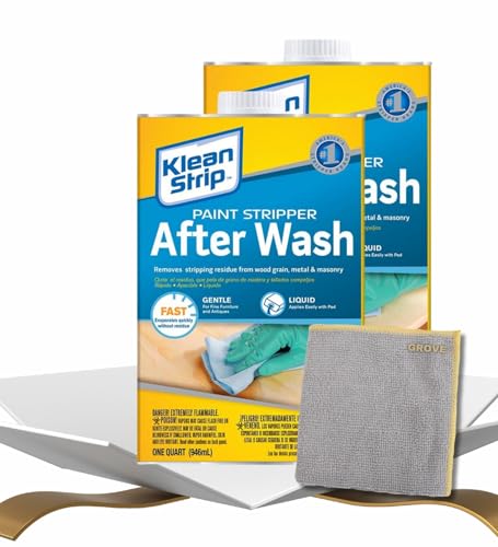 Klean Strip Paint Remover 1 qt Bundle with Microfiber Cloth