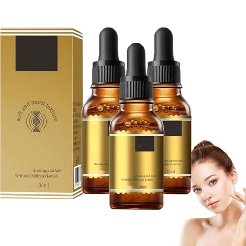 Suero Facial Reafirmante Y Antiarrugas, Suero Reafirmante Antiarrugas, Esencia Facial Firme Y Regordeta, Reduce Las Arrugas, Líneas Finas, Ilumina, Levanta, Aprieta La Piel, Hidrata (3 PCS)