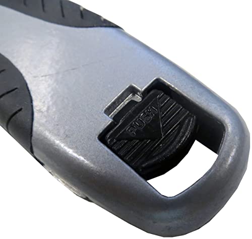 Image of ALLWAY RSK Soft-Grip Retractable Utility Knife with 3 Blades | Easy Blade Change