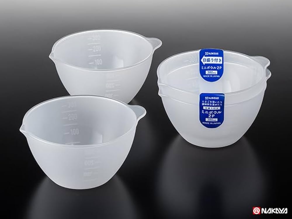 Amazon.co.jp: ミニボウル 2P クリア（2個組） 【まとめ買い