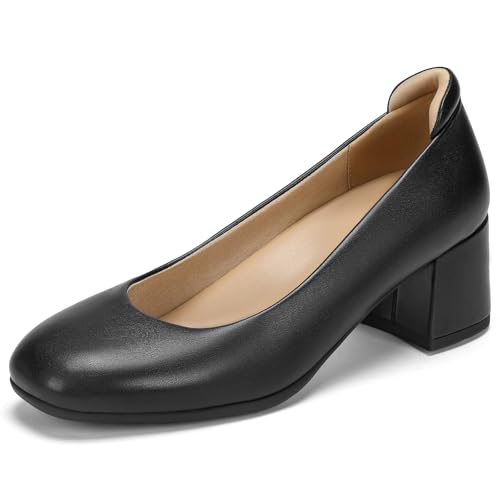 DOBOLIN Women's Heels Arch Support Pumps Closed...