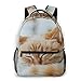 Produktbild Laptop Rucksack Schulrucksack Tiere Haustier Katze Schlaf, 14 Zoll Reise Daypack Wasserdicht für Arbeit Business Schule Männer Frauen