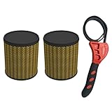 Caterpillar 7W-5495 Engine Air Filter w/IHD Strap Wrench Bundle (2)