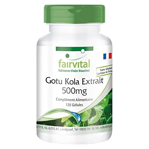 Fairvital Extrait de Gotu Kola 500mg Cover