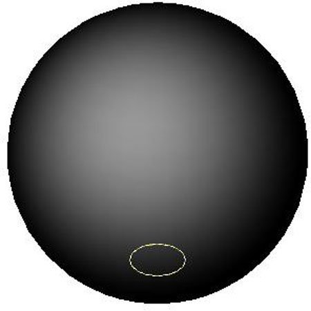 SB Distribution Ltd. SBDs Black Phenolic ABS Plastic Ball Knob Female | 3/8\"- 16 Thread Pitch 15/16\" Depth 1-3/8\" Diameter, 1-1/2\" Height w/Brass Coated Metal Insert Heavy Duty 1.02 Oz - Thumbnail 2