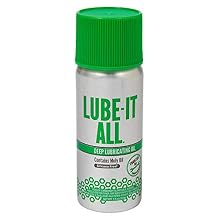 Lube-It All Deep Lubricating Oil Multi-Purpose Spray Lubricant for Industrial, Automotive, Marine, and Household Use, Long-Lasting Protection, Water-Resistant Formula, 1 oz Aerosol Can