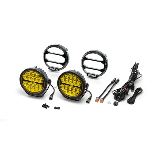 Lámparas Auxiliares LED PIAA DKX576 LPX 7 pulg Amarillas 2 pzas miniatura 5
