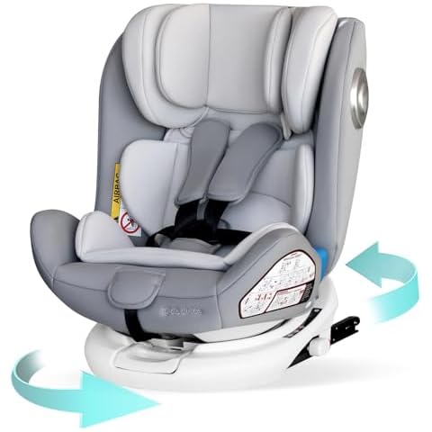 globalkids 360 Swivel Car Seat for 0-12 Years Cover