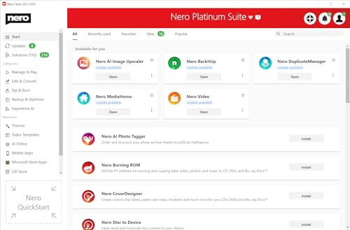 image for NERO - THE MULTIMEDIA SOFTWARE : Nero Platinum Unlimited | Video Editi