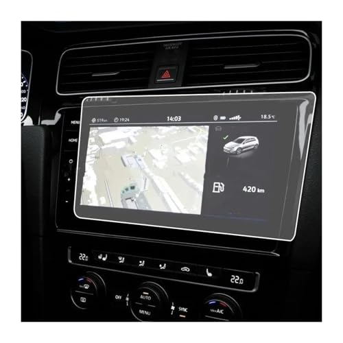 Verre trempé Golf 7 fini les rayures sur l'écran GPS tactile VW 9,2"