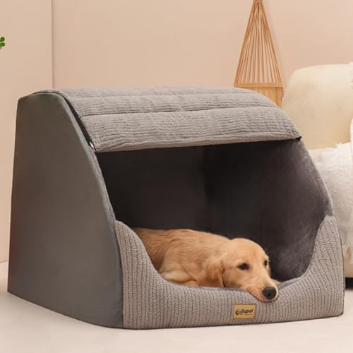 ペットドーム ペットベッド 猫 ハウス 犬 冬寒さ対策 ふわふわ 変形しにくい ペット用品 お洒落 あったか 快適 可愛い ドーム型 簡単お手入れ 取り外し可能 2way 休憩所 通年 室内用 昼寝 XL(推奨体重:20kg以内)