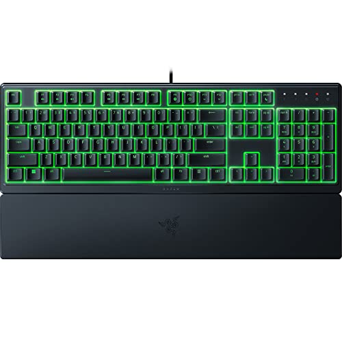 Razer Ornata V3 X – Teclado para Juegos de Bajo Perfil (Interruptores de Membrana Silenciosos, Teclas Recubiertas de rayos UV, Diseño Duradero y Resistente a Derrames) QWERTY Teclado ES | Negro