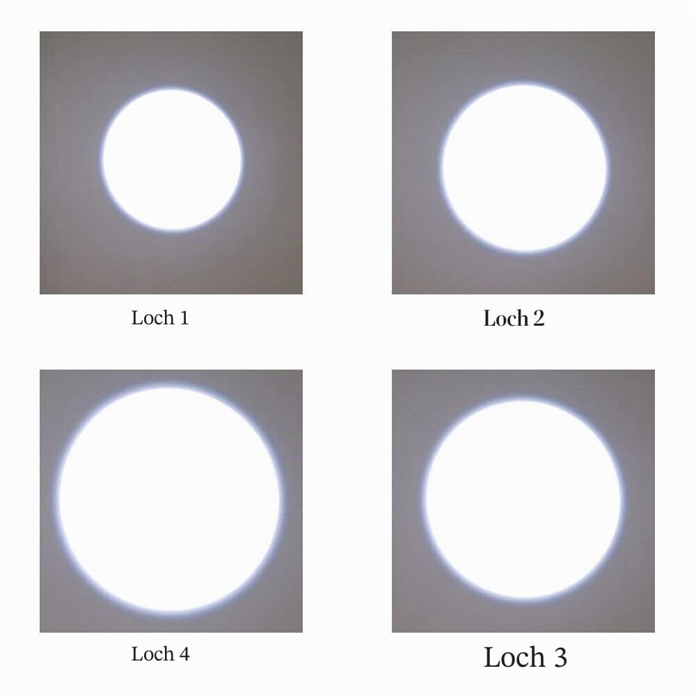 LED Punktstrahler 15W Pinspots für Discokugel Licht, Spots Strahler Scheinwerfer für Spiegelkugel