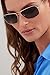 Maui Jim Men's and Women's Wiki Wiki Polarized Aviator Sunglasses, Gold/HCL® Bronze, Medium