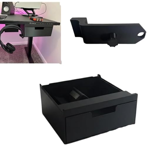 Magnetic Drawer Organizer for Secretlab Magnus,Large Storage Tray for Magnus Pro/XL Desks,100lbs Strong Hold,Adjustable Mount, 23x23x7.3cm