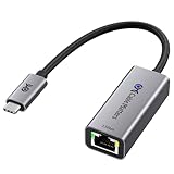 Cable Matters USB C to 2.5Gb Ethernet Adapter, 2.5 Gigabit Network Speed, USB C to Ethernet Adapter Compatible with USB4, Thunderbolt 4/5, Plug & Play for MacBook, Laptop, and USBC Devices